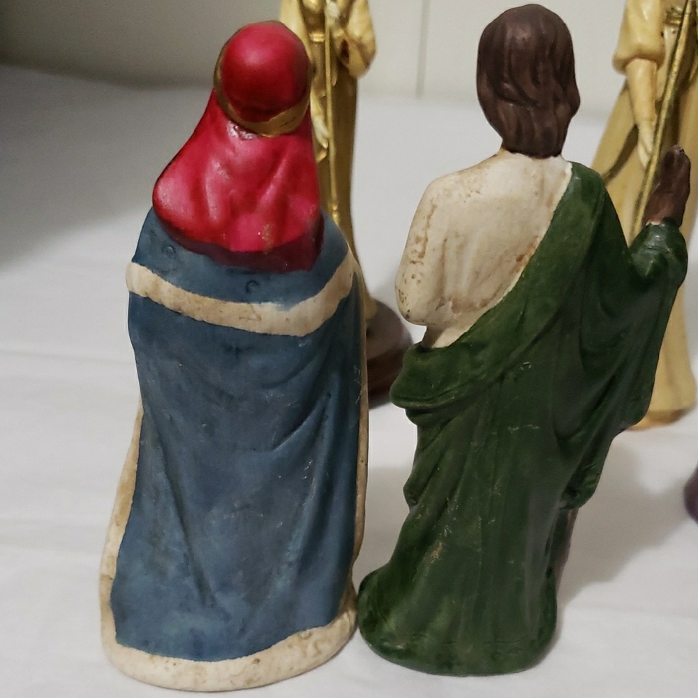 Vintage‎ Holiday Nativity Collection Figurine (8) - Picture 6 of 13